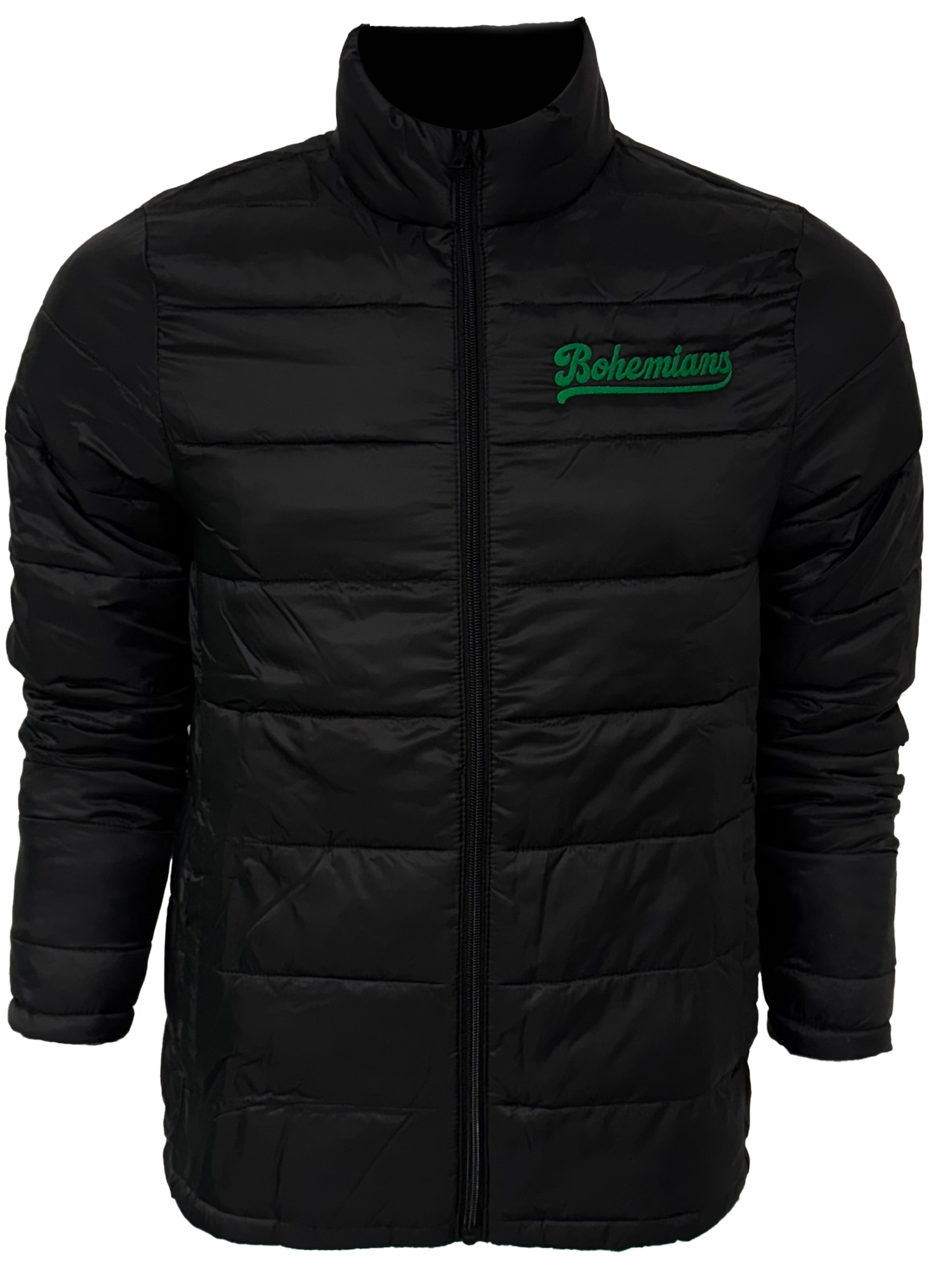 6125-bunda panska prosivana cerna predni